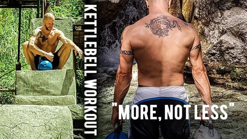 Kettlebell workout - More, Not Less