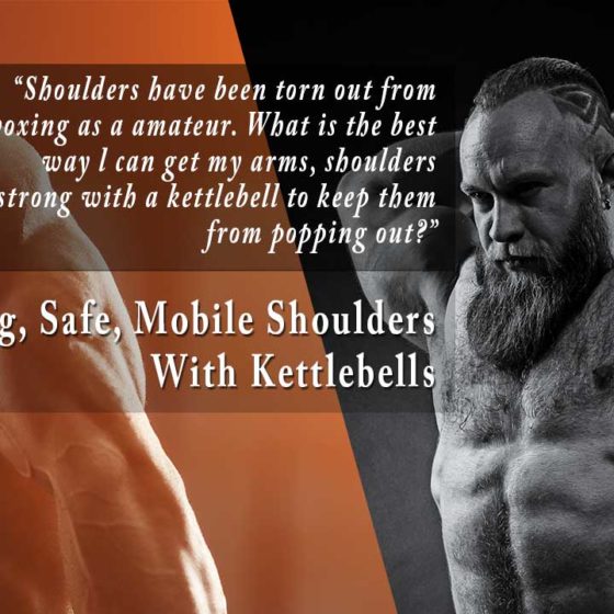 Kettlebells for shoulder rehab