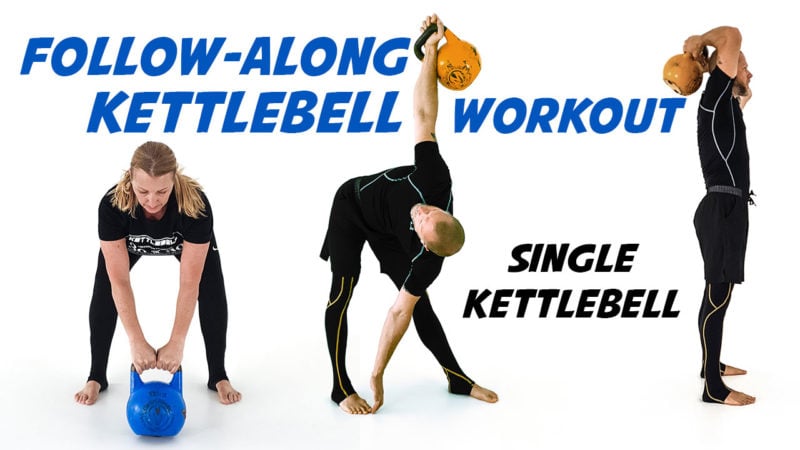 Follow-Along Single Kettlebell Workout